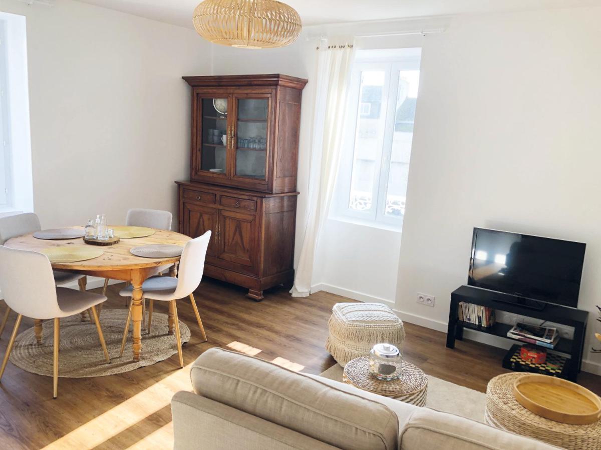 Chez Jeannette, Appartement Entre Centre Et Plages Concarneau Buitenkant foto