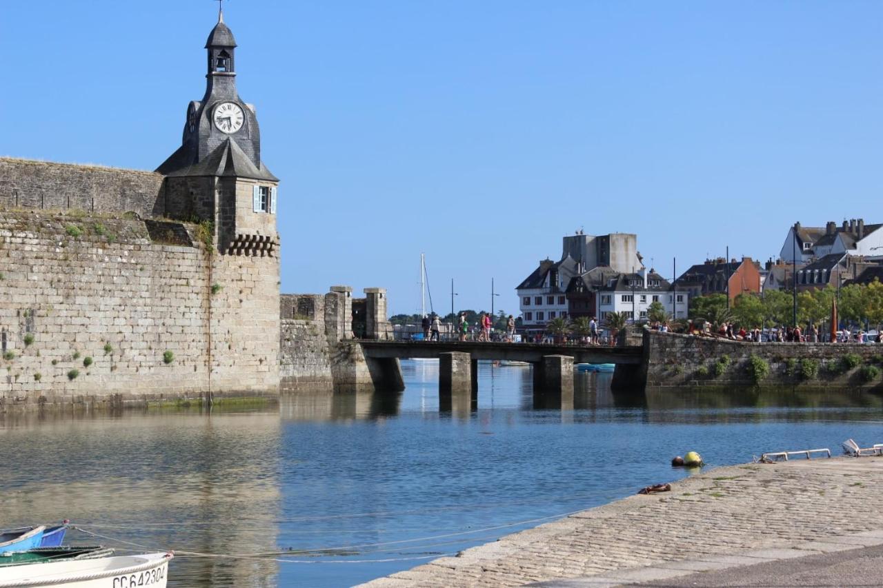 Chez Jeannette, Appartement Entre Centre Et Plages Concarneau Buitenkant foto