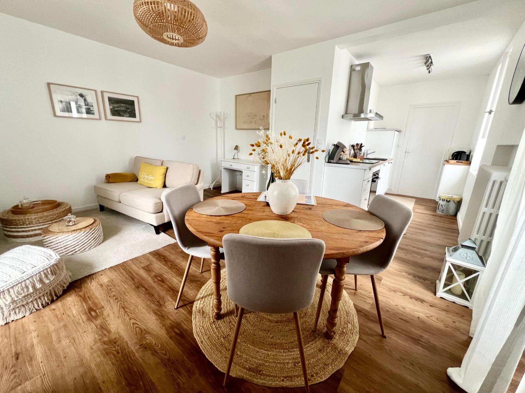 Chez Jeannette, Appartement Entre Centre Et Plages Concarneau Buitenkant foto
